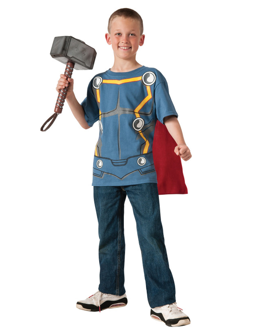 The Avengers Thor shirt costume for kids.