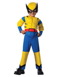 Marvel Comics Wolverine deluxe padded toddler costume for kids.