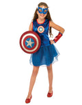 Marvel Comics Captain America American Dream tutu dress costume for kids.
