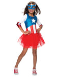 Marvel Comics Captain America deluxe American Dream dress costume for kids.