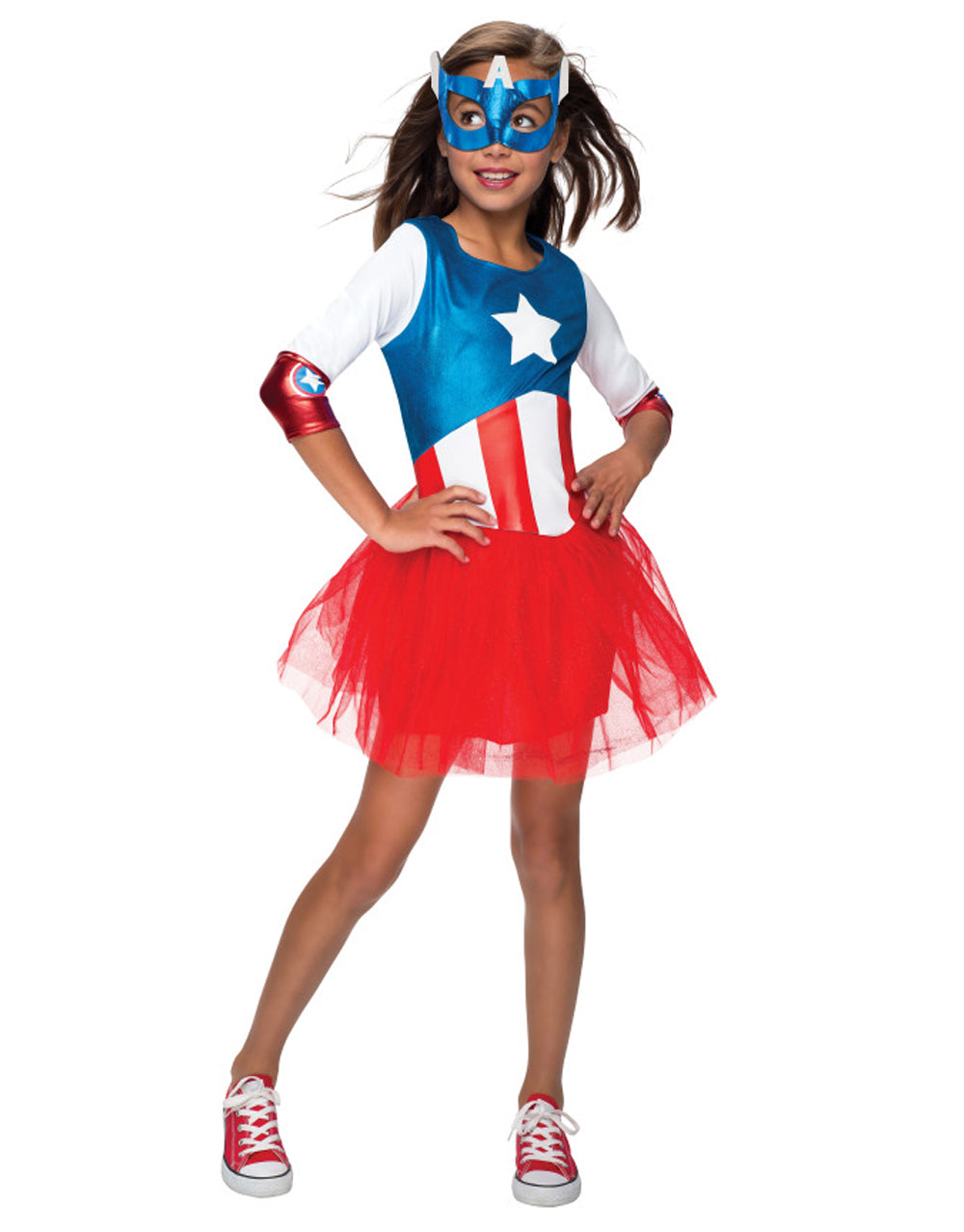 Marvel Comics Captain America deluxe American Dream dress costume for kids.