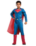 Batman v Superman deluxe Superman costume for kids.