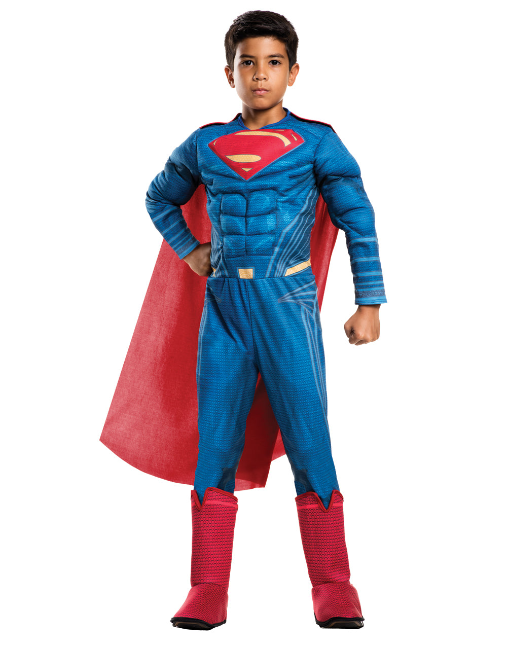 Batman v Superman deluxe Superman costume for kids.
