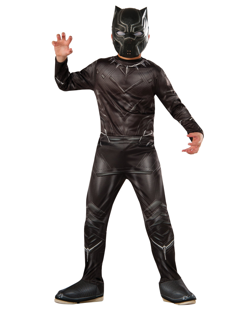 Captain America Civil War Black Panther costume for kids.