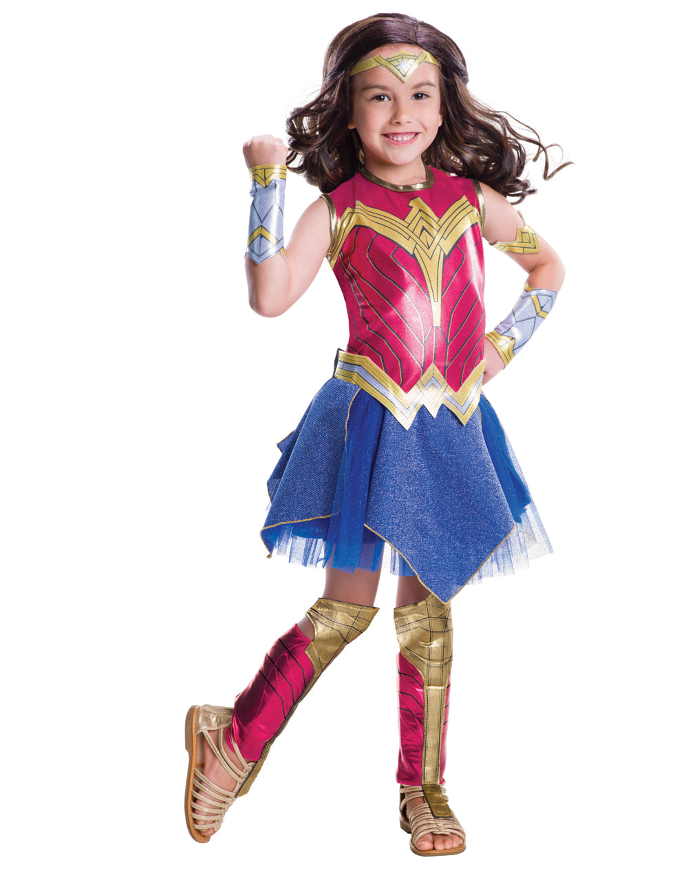 Batman v Superman Wonder Woman deluxe costume for kids.