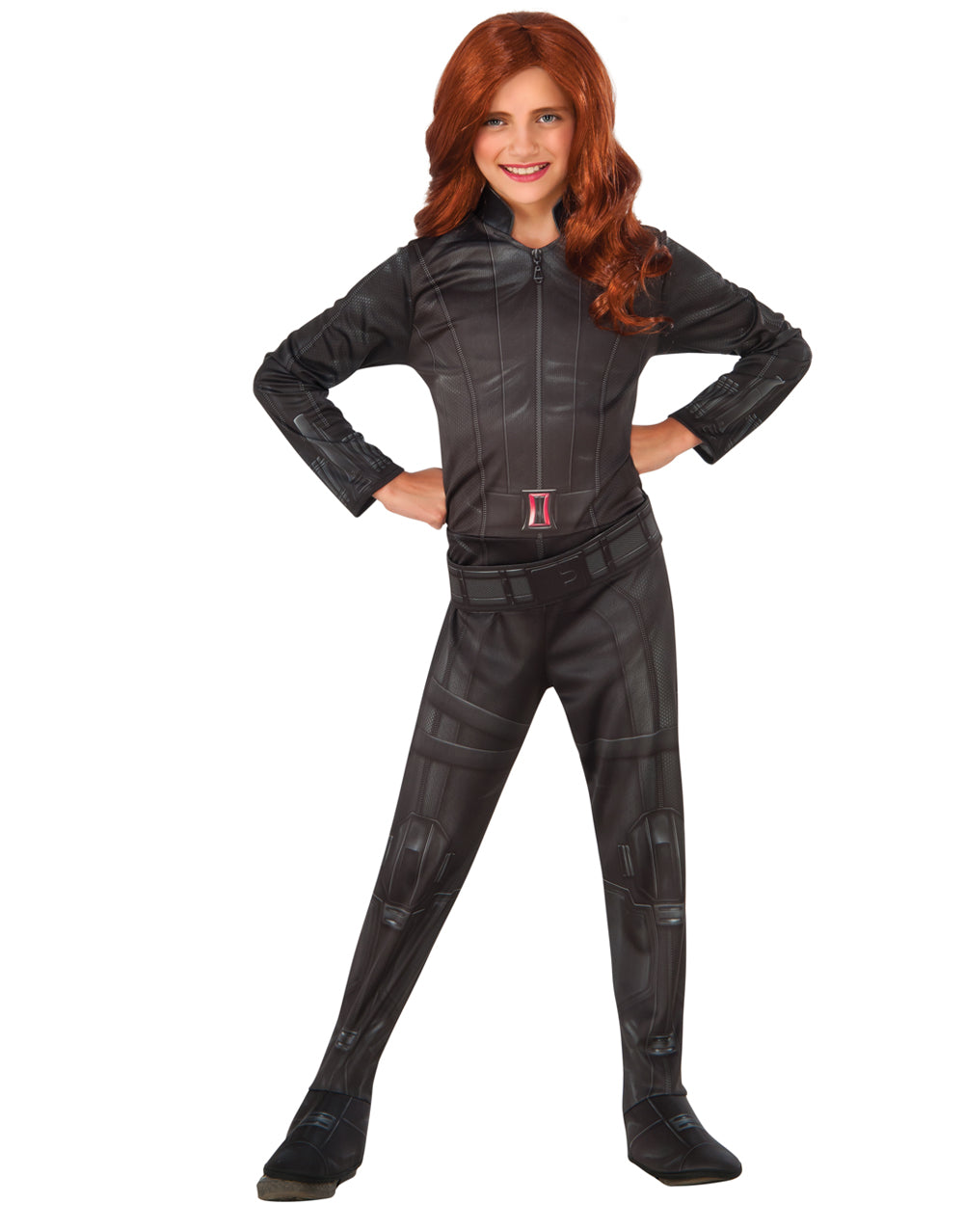 Captain America Civil War Black Widow costume for kids.