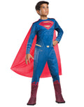 Batman v Superman Superman Tween costume for kids.