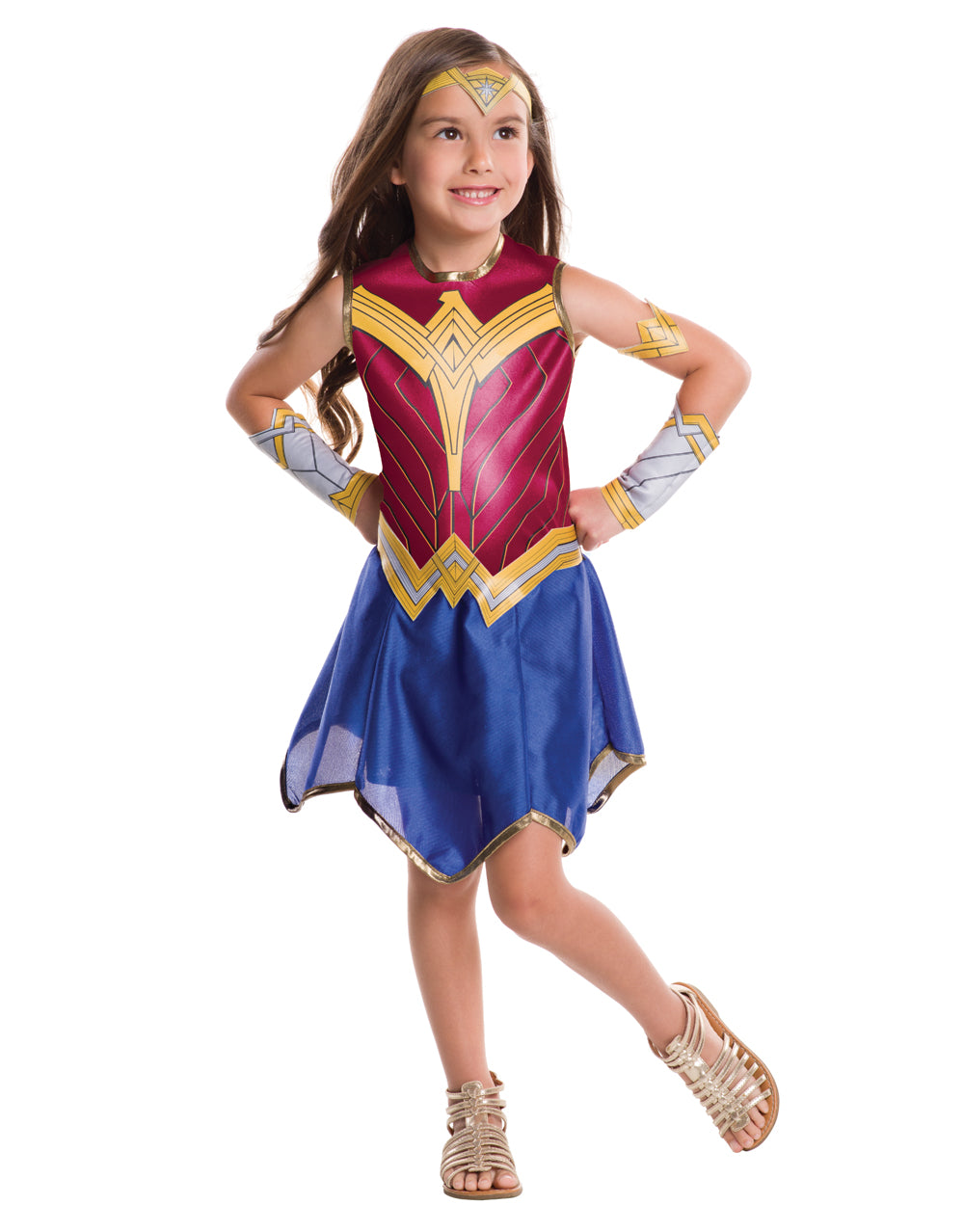 Batman v Superman Tween Wonder Woman costume for kids.