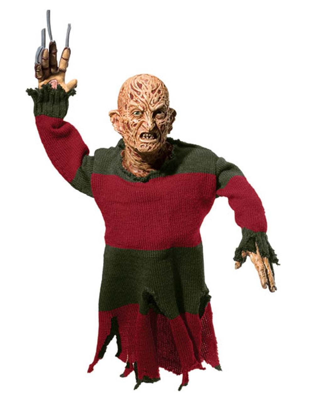 A Nightmare on Elm Street Freddy Krueger hanging decoration costume accessory for adults.