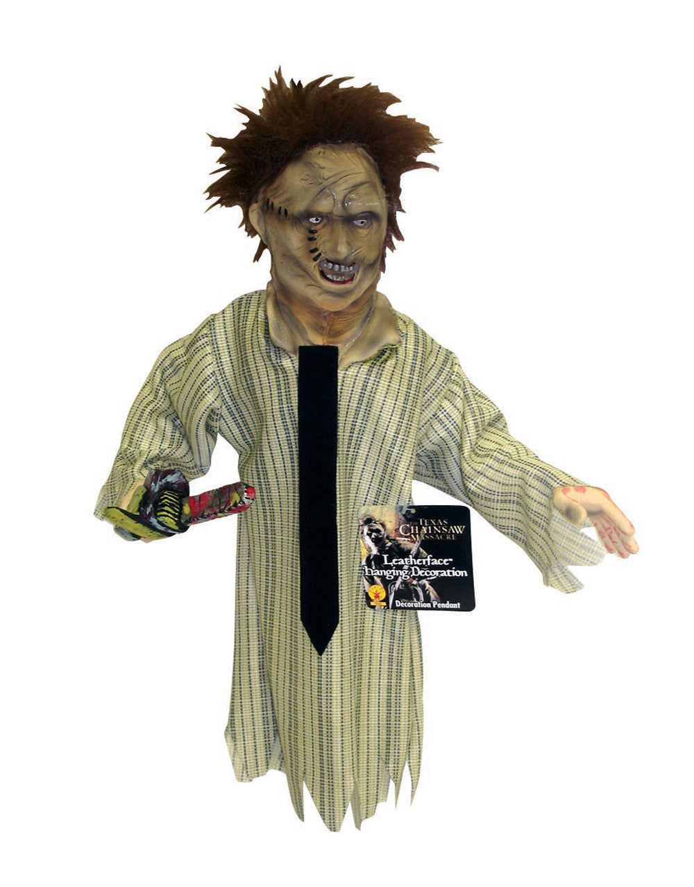 The Texas Chainsaw Massacre Leatherface hanging decoration.