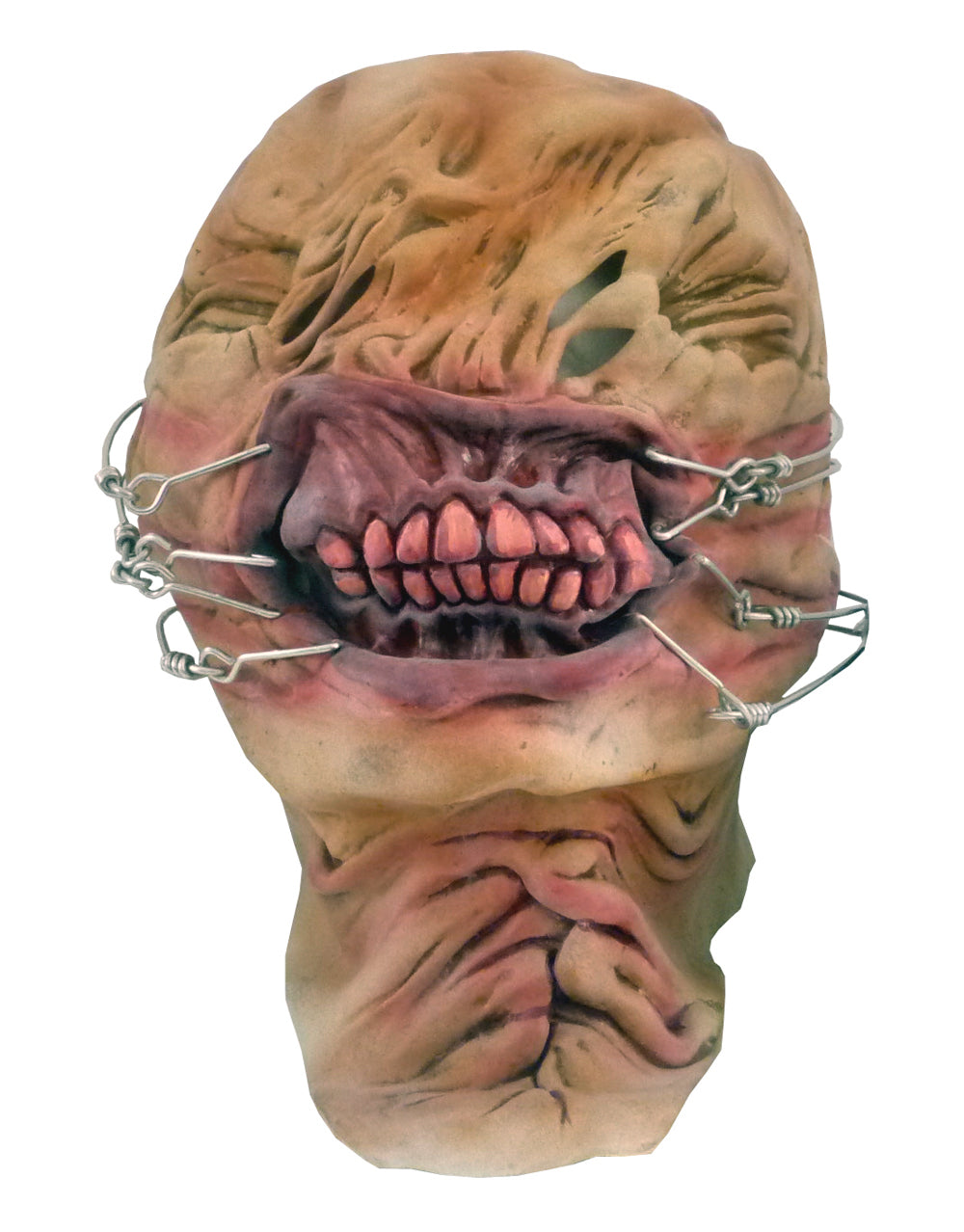 Hellraiser Chatterer Cenobite mask costume accessory for adults.