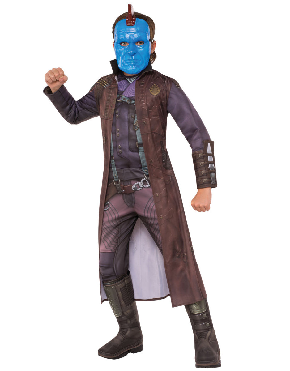Guardians of the Galaxy Vol. 2 Yondu deluxe muscle chest costume for kids.