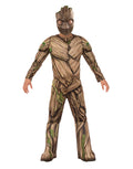 Guardians of the Galaxy Vol. 2 Groot deluxe muscle chest costume for kids.