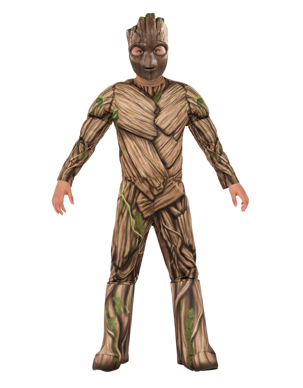 Guardians of the Galaxy Vol. 2 Groot deluxe muscle chest costume for kids.