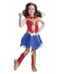 Justice League Wonder Woman deluxe costume for kids.
