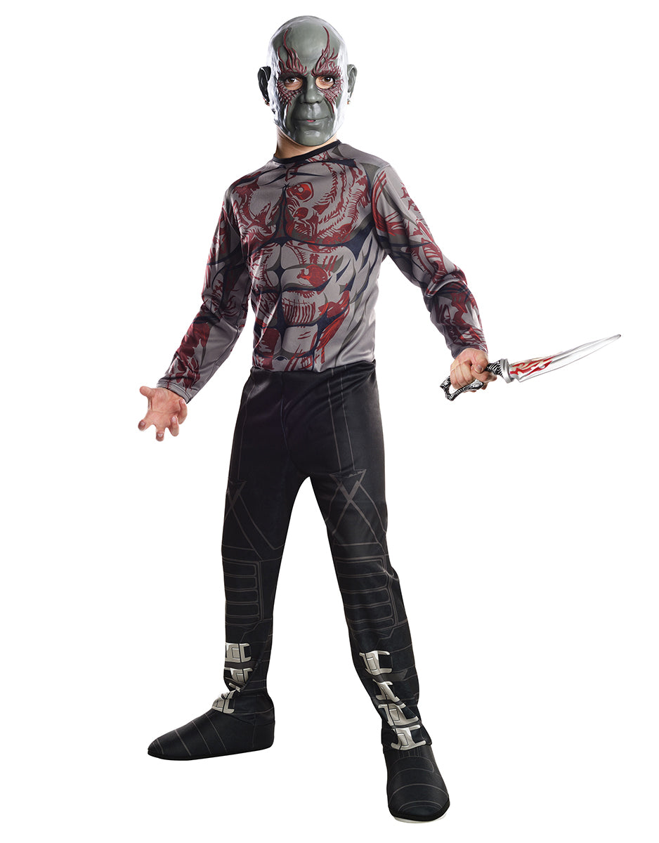 Drax the Destroyer Costume, Kids Guardians of the Galaxy Vol 2. Outfit