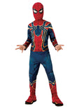 Avengers Infinity War Iron Spider-Man costume for kids.
