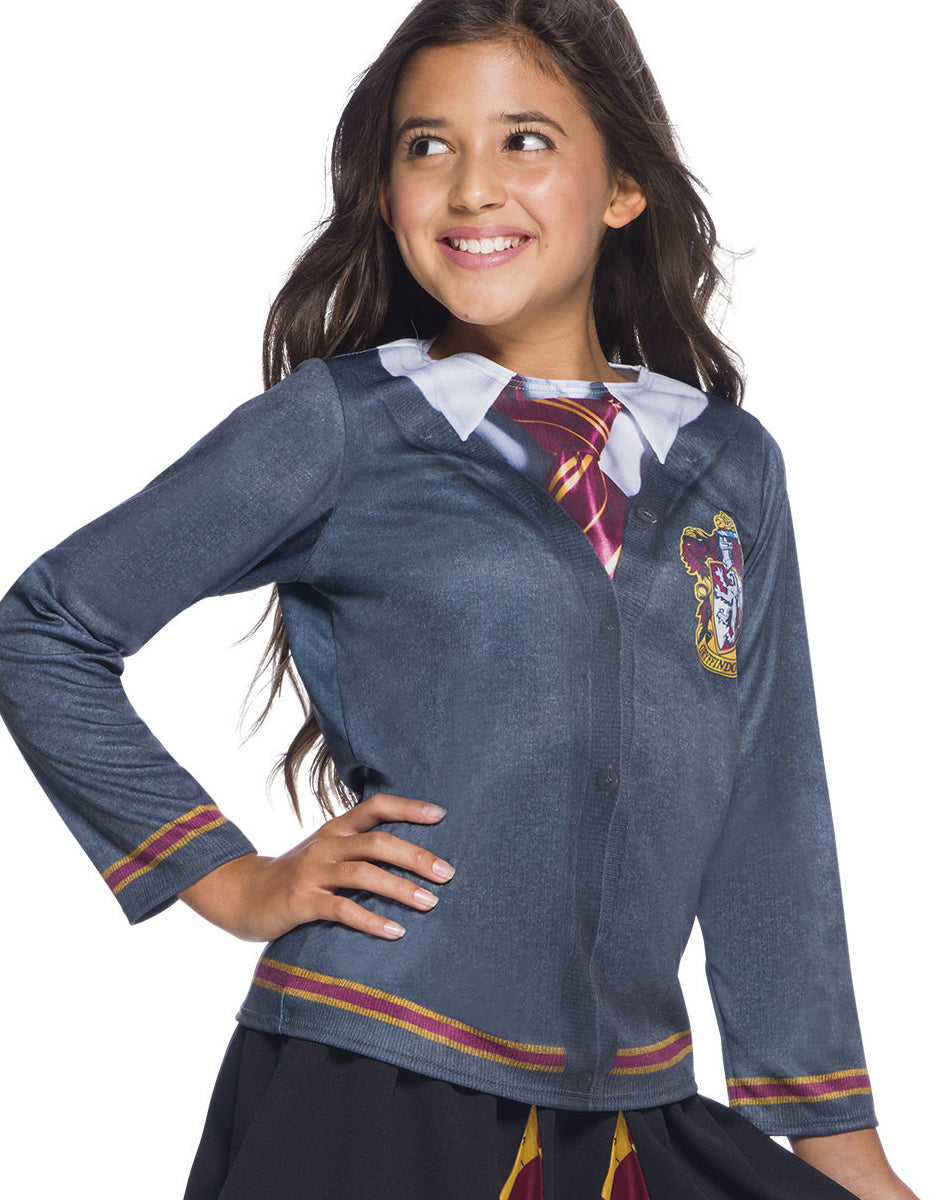 Harry Potter Gryffindor top costume for kids.