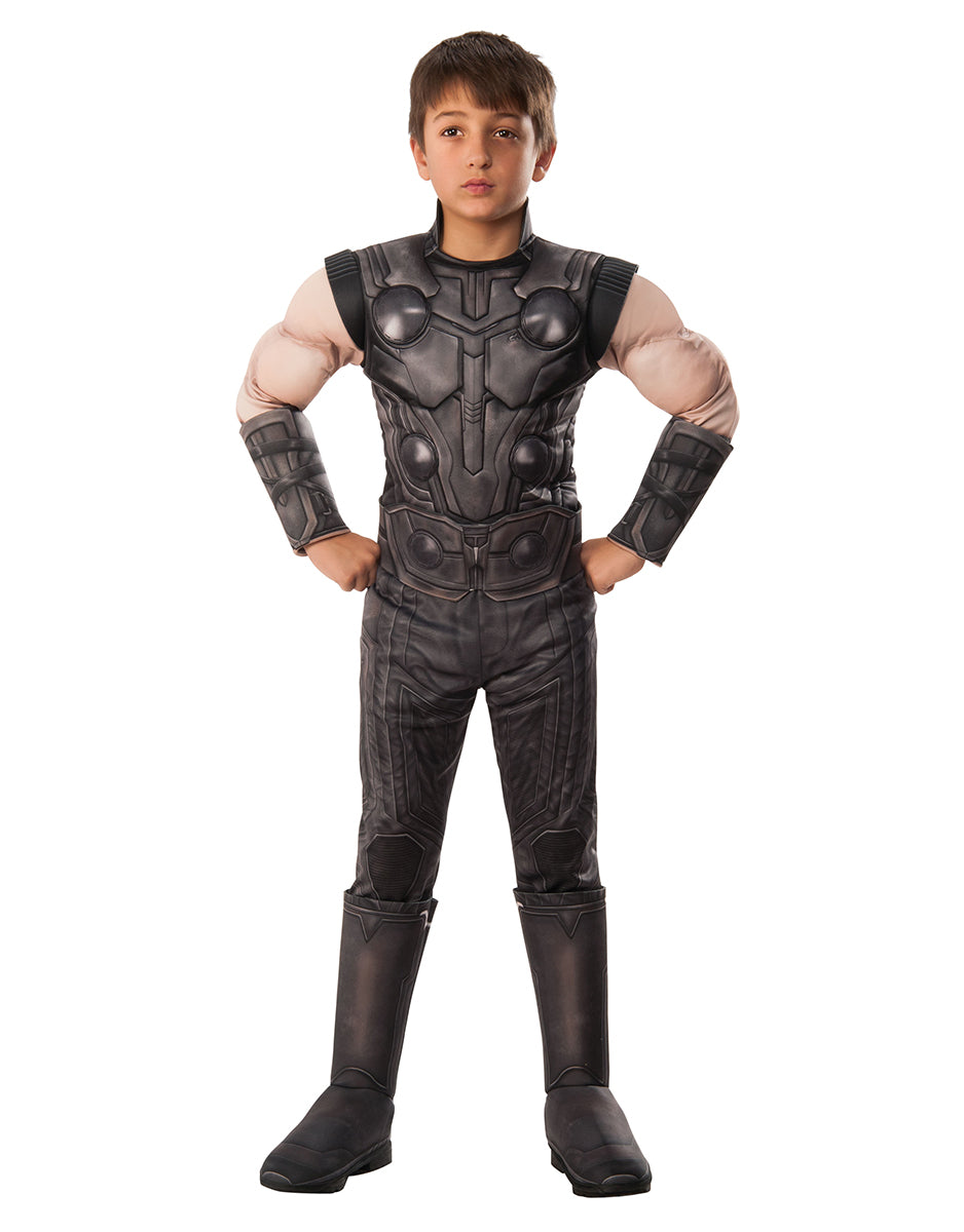 Avengers Infinity War Thor deluxe costume for kids.