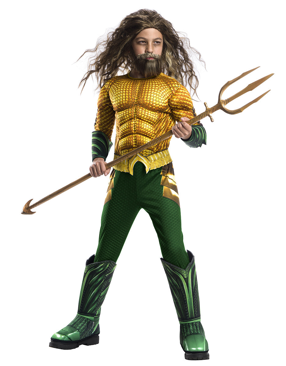 Aquaman deluxe costume for kids.