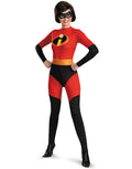 The Incredibles Mrs Incredible superhero costume for women.