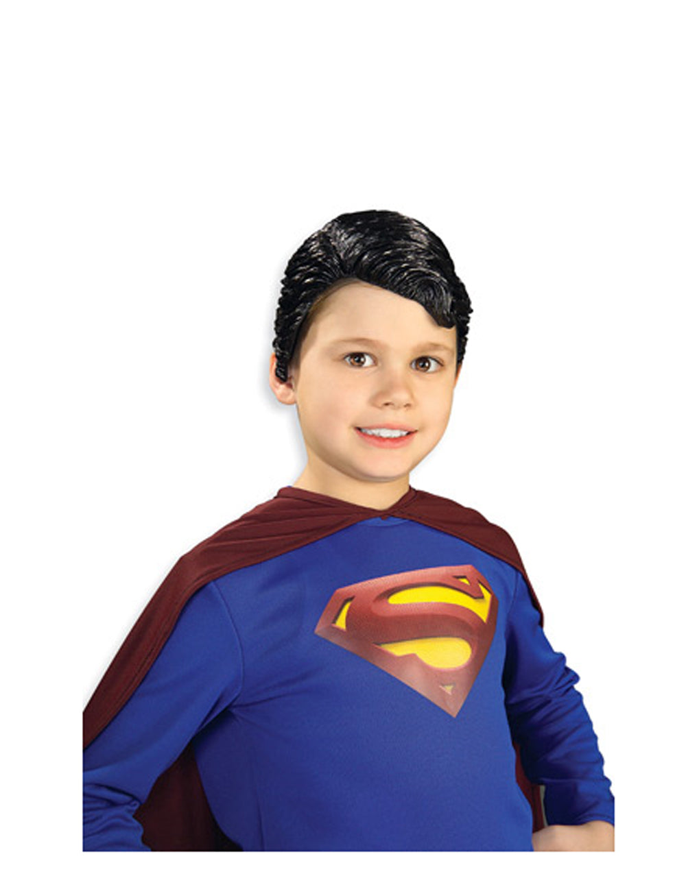 DC Comics Superman Returns vinyl wig costume accessory for kids.