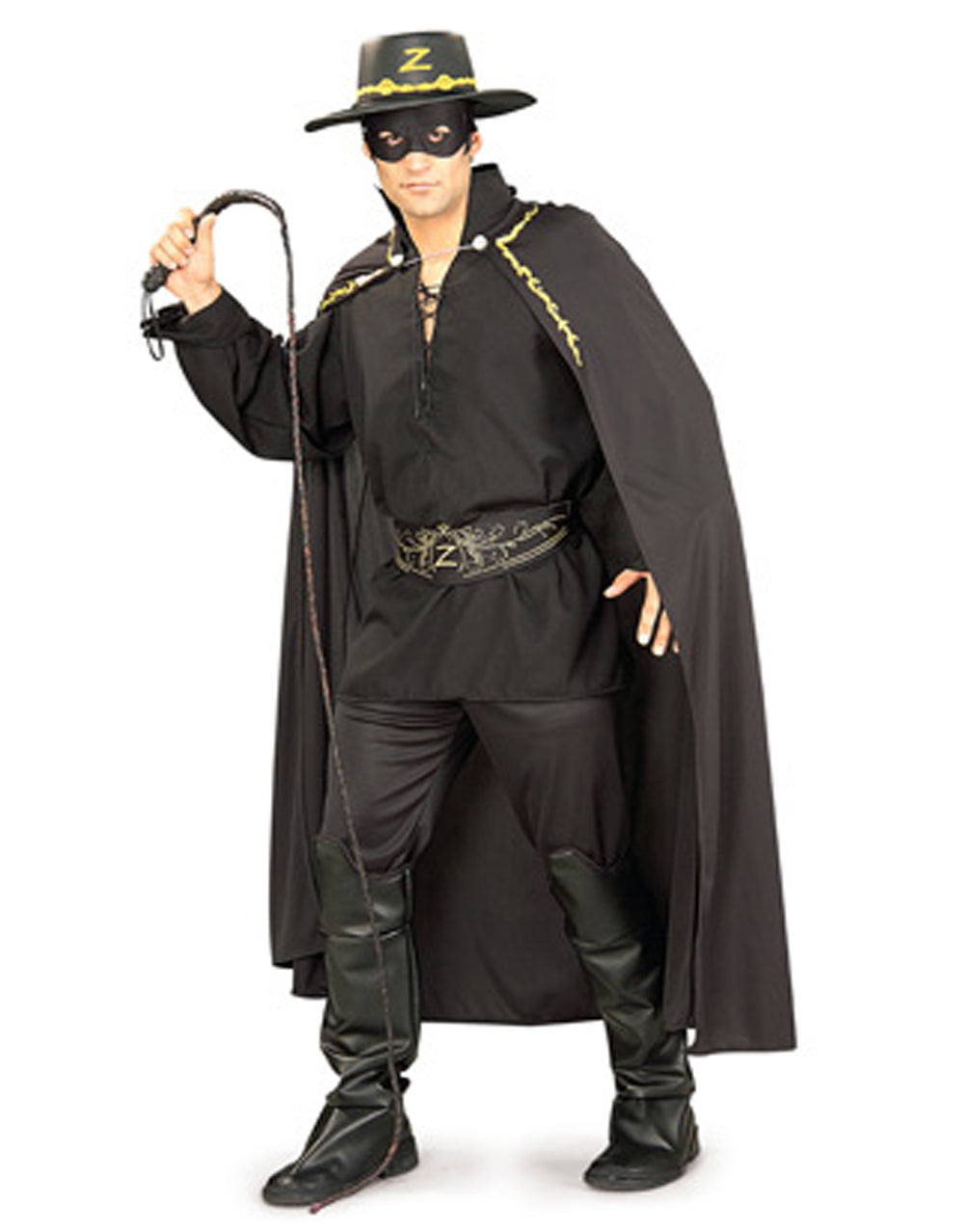 Zorro whip costume accessory for kids and adults.