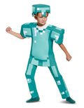 Minecraft armor deluxe costume for kids.
