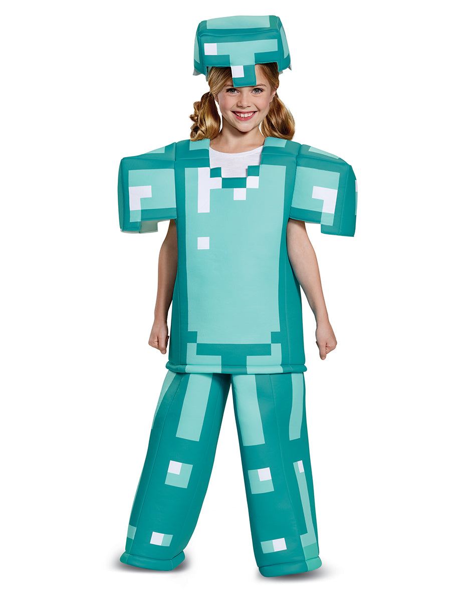 Minecraft armor prestige costume for kids.