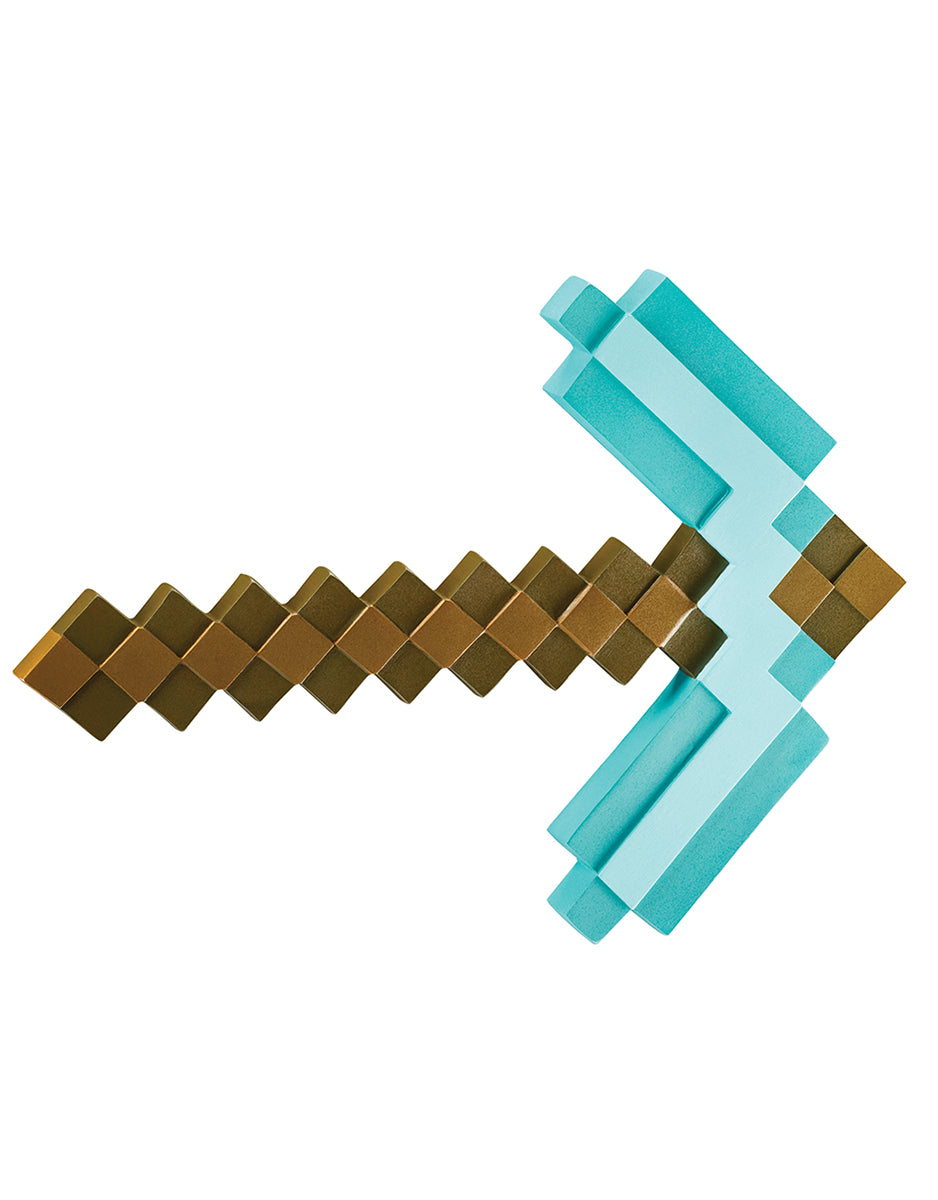 Minecraft pickaxe costume accessory for kids.