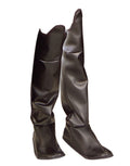 Zorro boot tops costume accessory for adults.