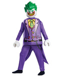 The Lego Batman Movie Joker deluxe costume for kids.