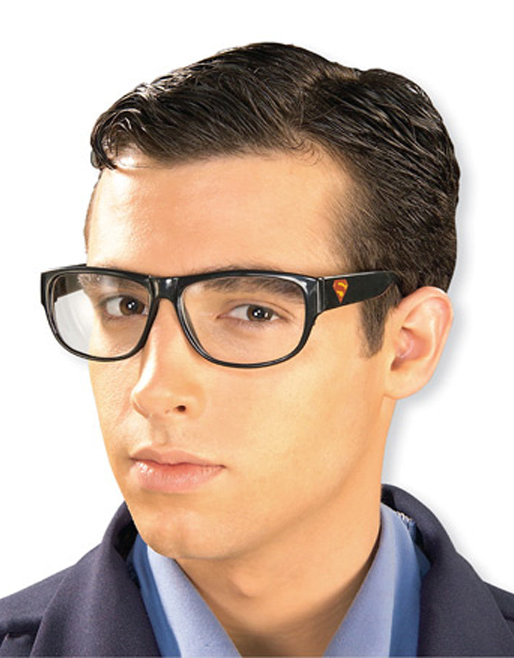 DC Comics Superman Returns Clark Kent glasses costume accessory for adults.