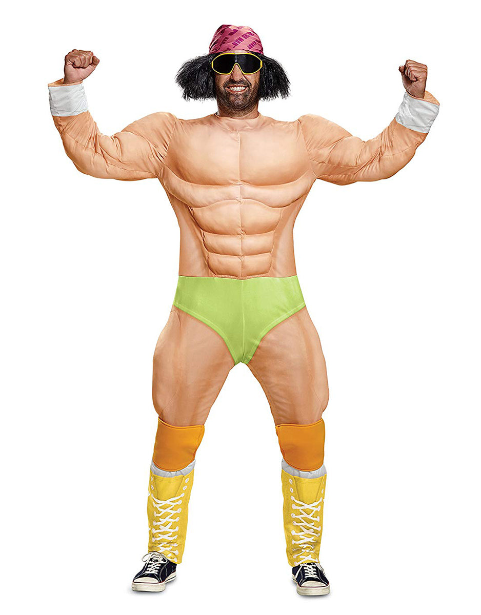 WWE Macho Man muscle costume for adults.