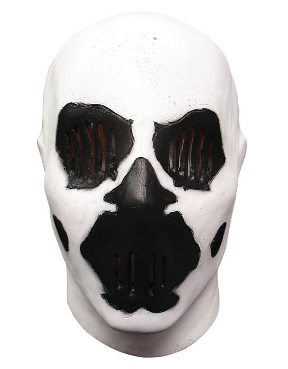 DC Comics Watchmen Rorschach full overhead latex mask costume accessory for adults.