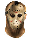 Friday the 13th Jason Voorhees full mask costume accessory for adults.