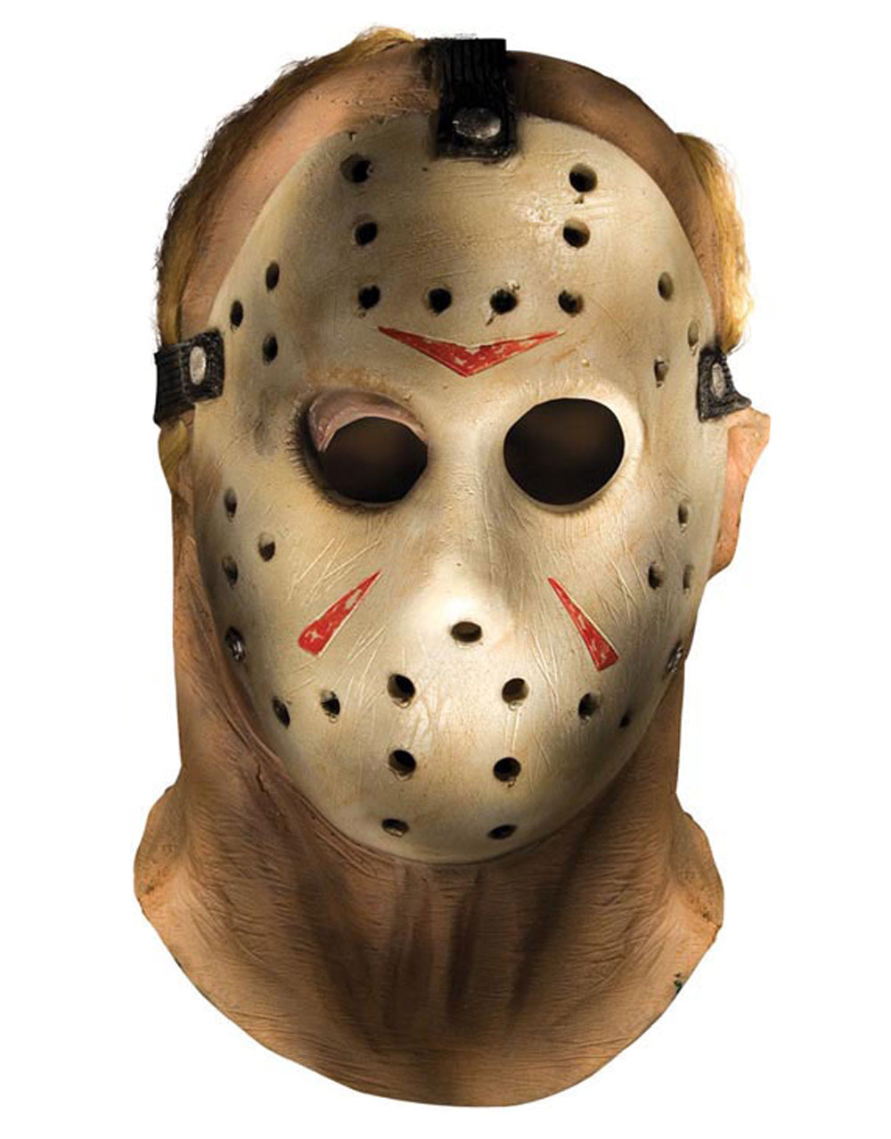 Friday the 13th Jason Voorhees full mask costume accessory for adults.