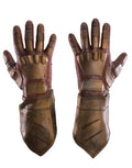DC Comics Watchmen Nite Owl latex gloves costume accessory for adults.