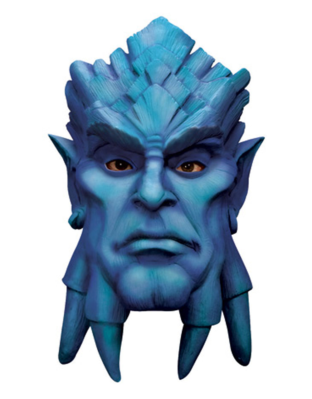 World of Warcraft draenei deluxe full overhead latex mask costume accessory for adults.