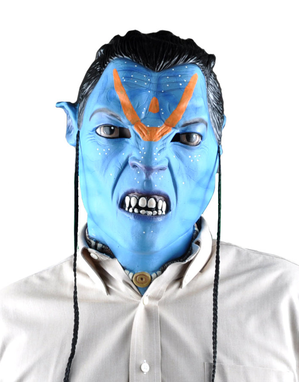 Avatar Jake Sully mask costume accessory for adults.