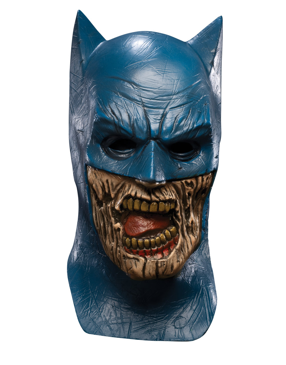 Batman zombie mask costume accessory for adults.