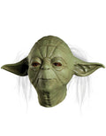 Star Wars Yoda full overhead mask costume accessory for adults.