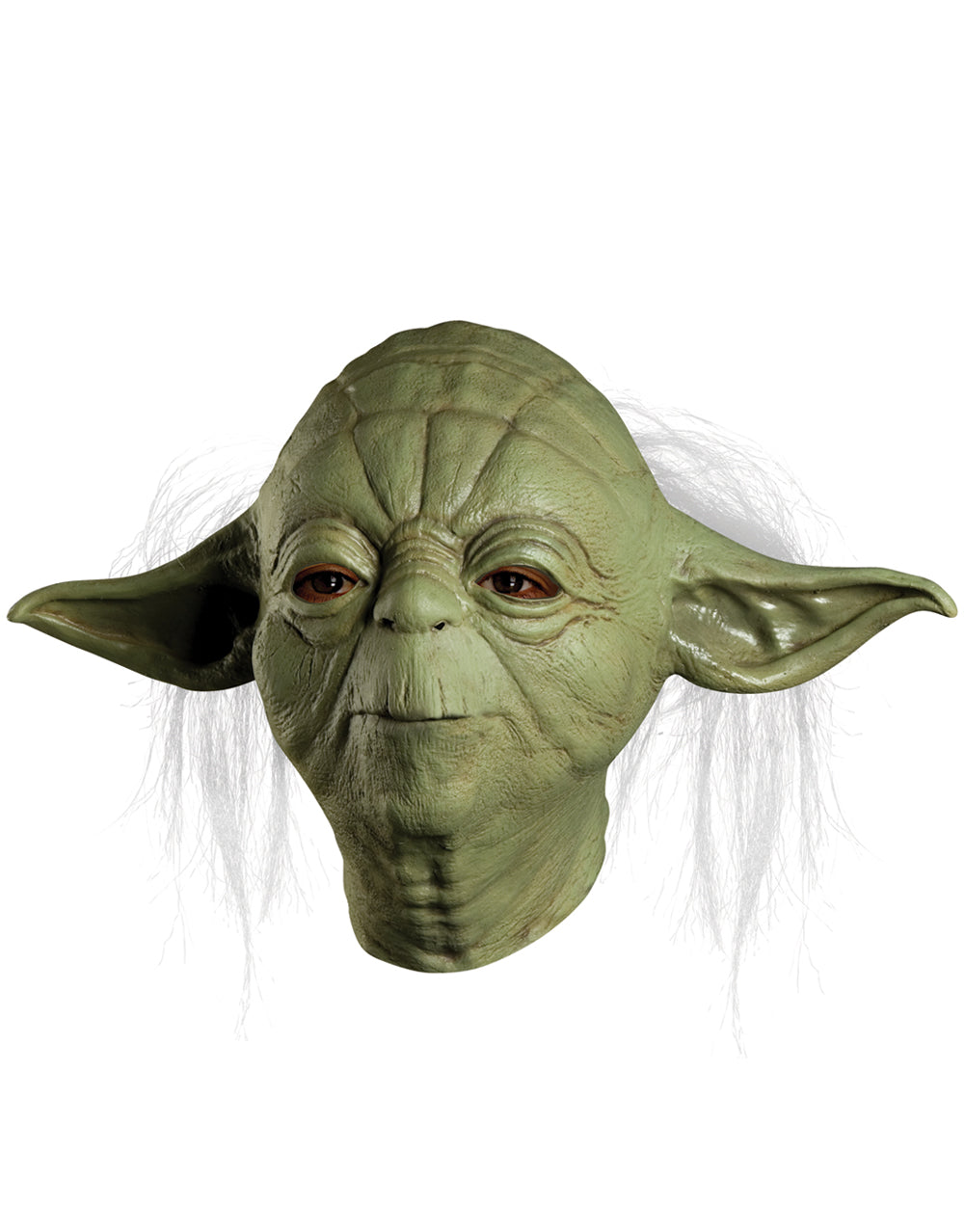 Star Wars Yoda full overhead mask costume accessory for adults.
