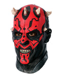 Star Wars Darth Maul full overhead mask costume accessory for adults.