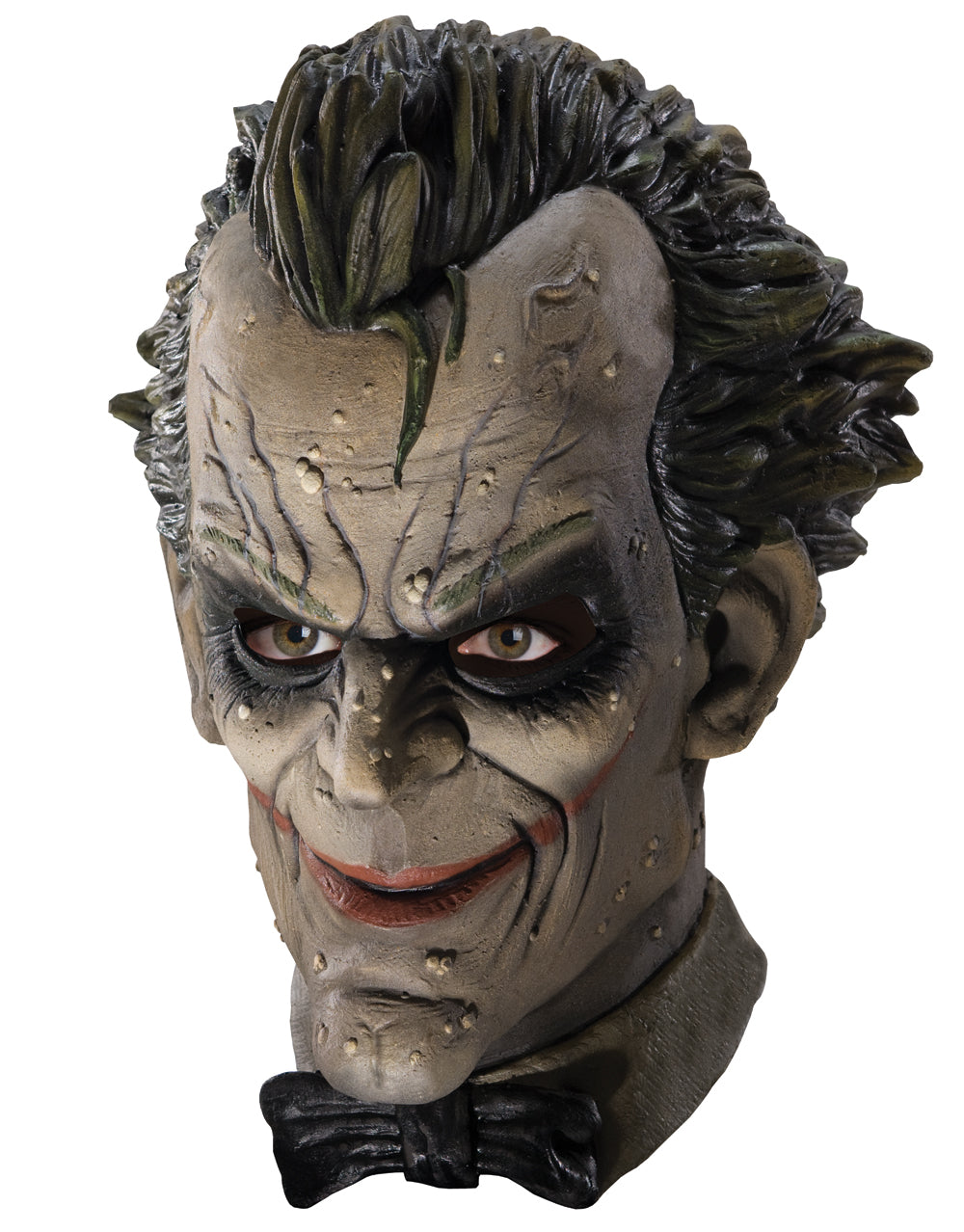 Arkham City Joker mask costume accessory for adults.
