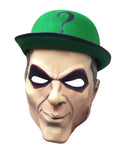 Riddler mask costume accessory for adults.