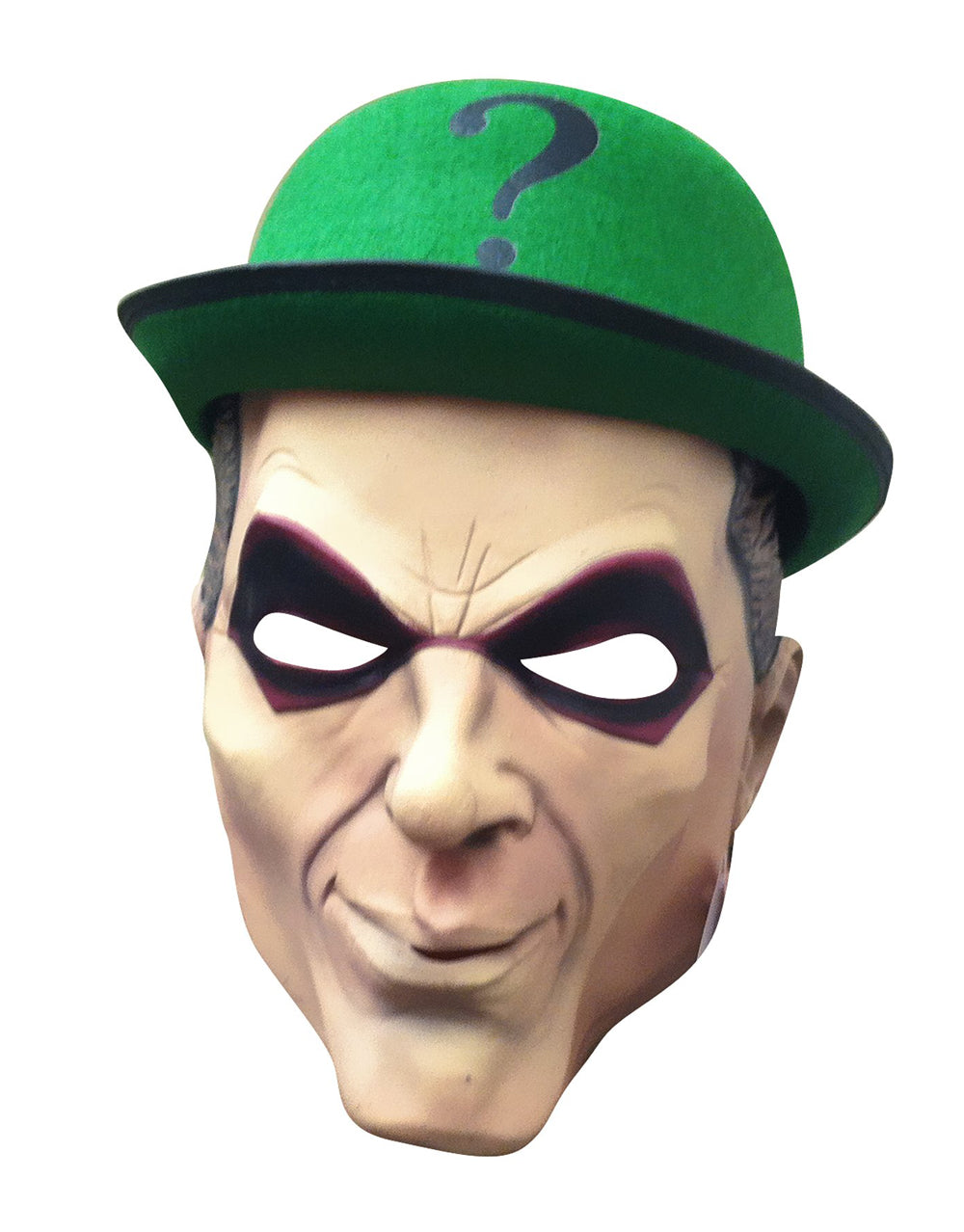 Riddler mask costume accessory for adults.