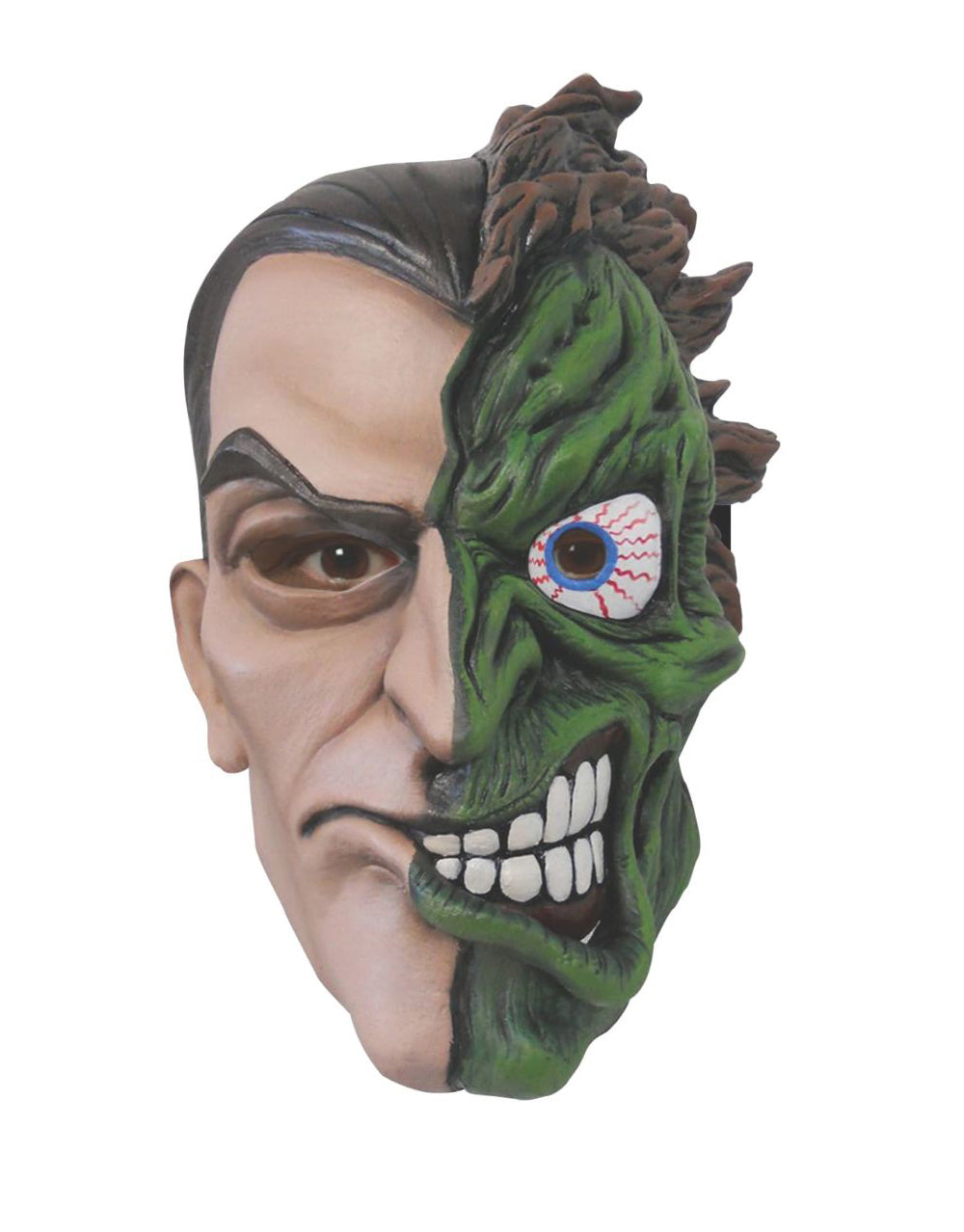 Two-Face mask costume accessory for adults.