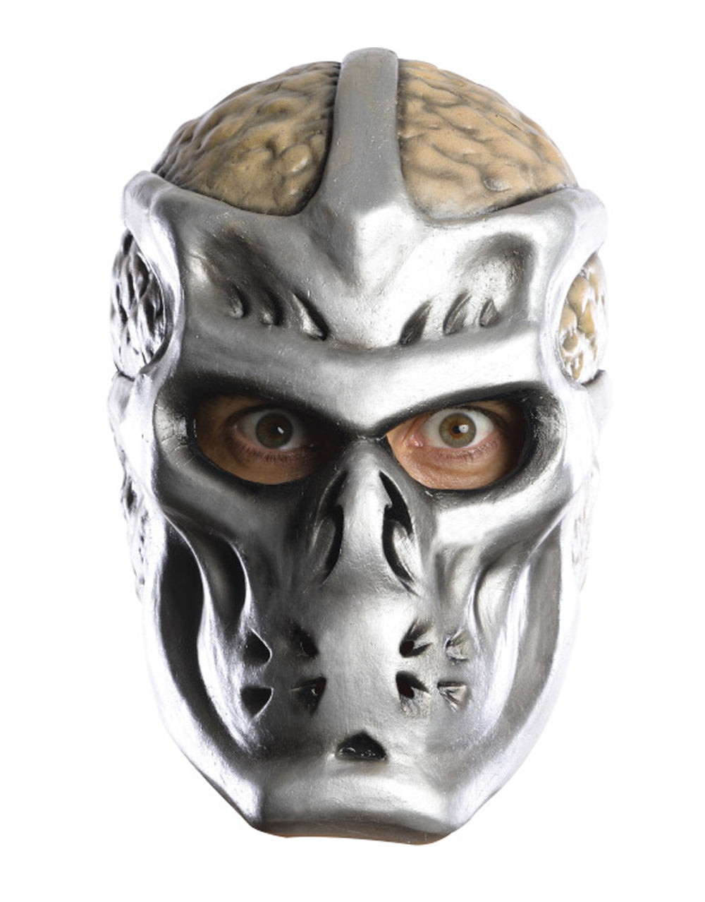Friday the 13th Jason Voorhees X latex mask costume accessory for adults.