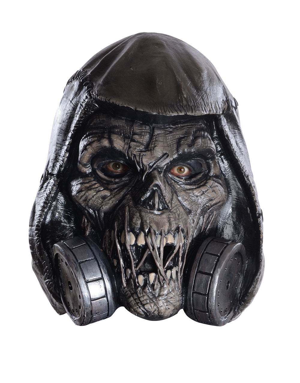 Arkham City Scarecrow mask costume accessory for adults.